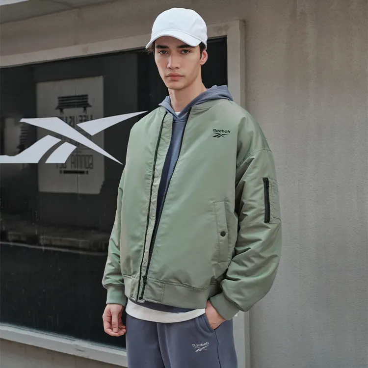 Reebok Woven Padded Baseball Jacket Unisex-3