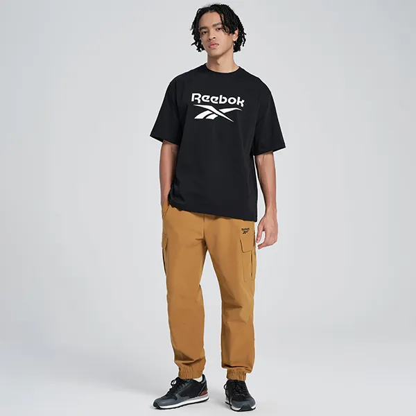 Reebok T Shirts Unisex Black-3