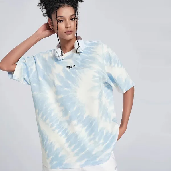 Reebok T Shirt Unisex Light Blue-3