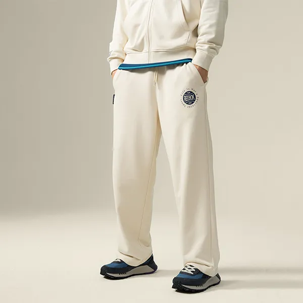 Reebok Knitted Sports Pants Unisex Apricot-2