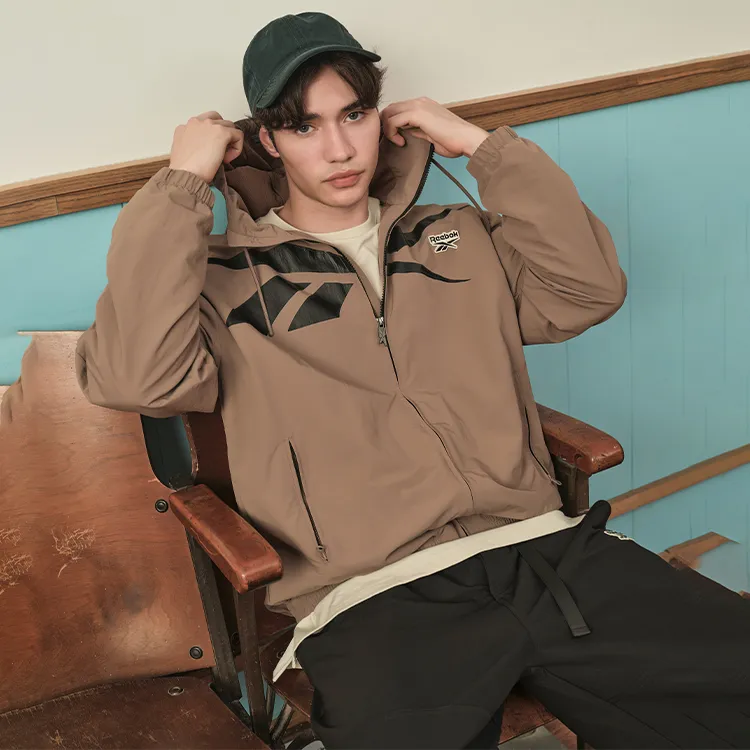 Reebok Jackets Coats Unisex Brown-2