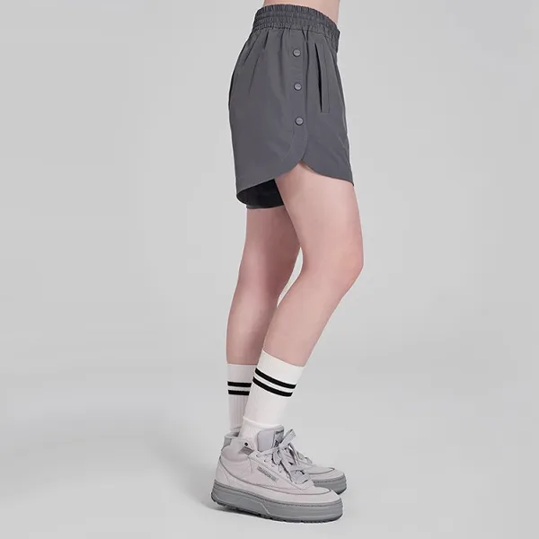 Reebok Sports Shorts Women's Charcoal Black-2