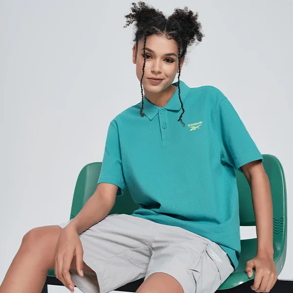 Reebok Polo Shirts Unisex Blue-4