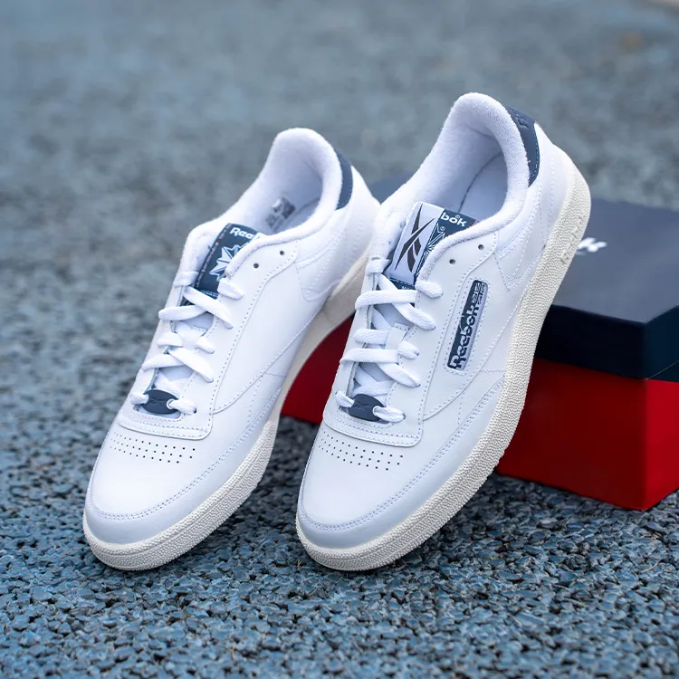 Reebok Club C 85 Footwear White East Coast Blue-5