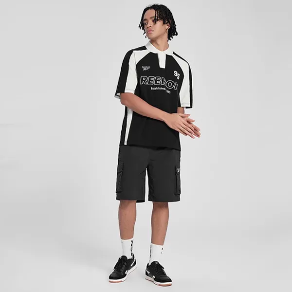 Reebok Polo Shirts Unisex Black-3