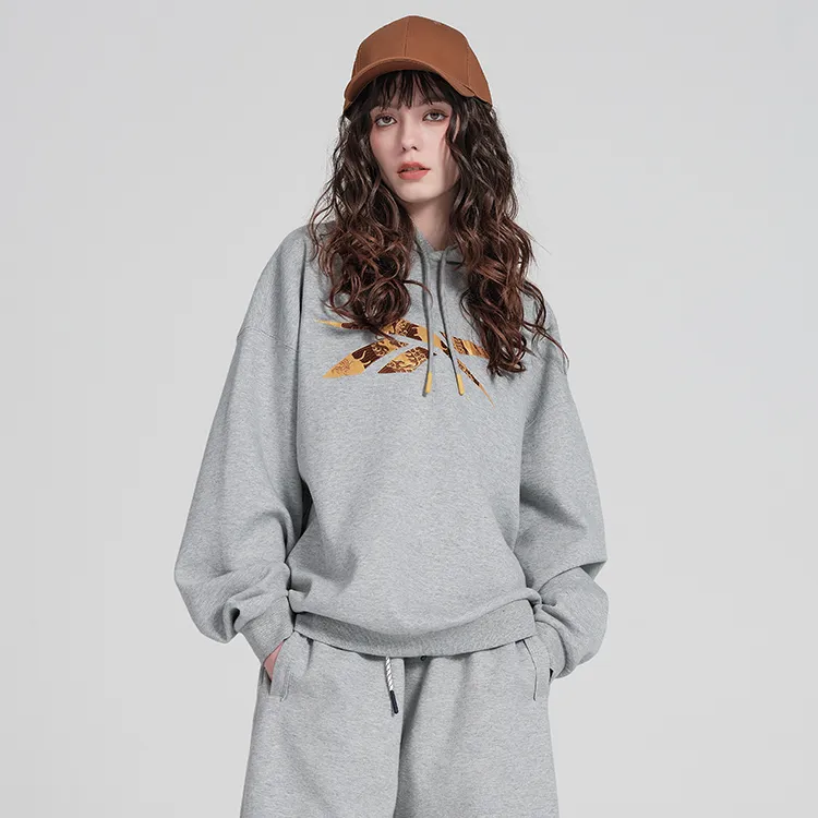 Reebok CNY Collection Sweatshirt Unisex Light Heather Gray-2