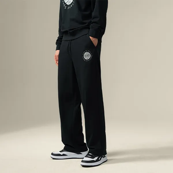 Reebok Knitted Sports Pants Unisex Black-2
