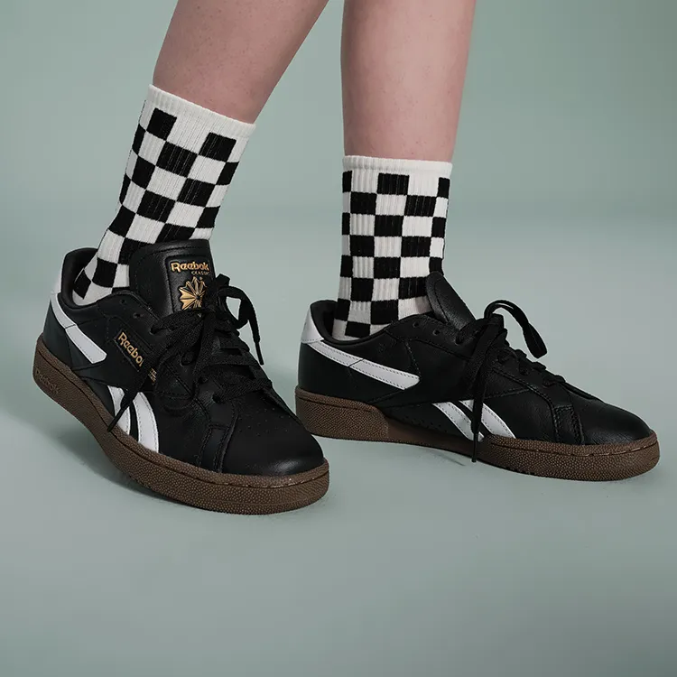 Reebok Club C Grounds Uk 'Black White Gum'-6