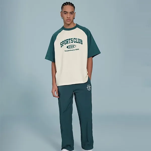Reebok T Shirt Unisex Sapphire Green-4