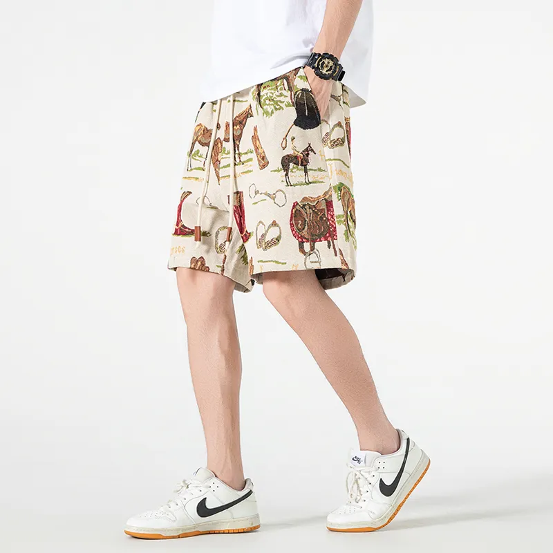 MDGR Casual Shorts Unisex Seychelles Apricot-2