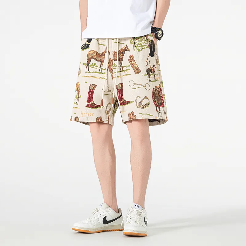 MDGR Casual Shorts Unisex Seychelles Apricot-3