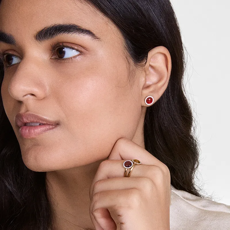 Daniel Wellington Alloy Stud Earrings Women's-4