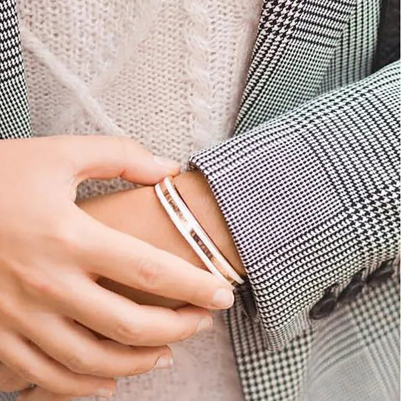Daniel Wellington Alloy Bangles Unisex-3