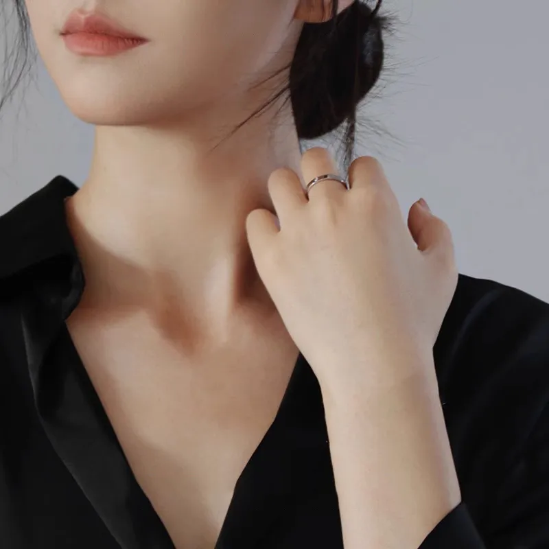 Daniel Wellington Zircon Rings Unisex-4