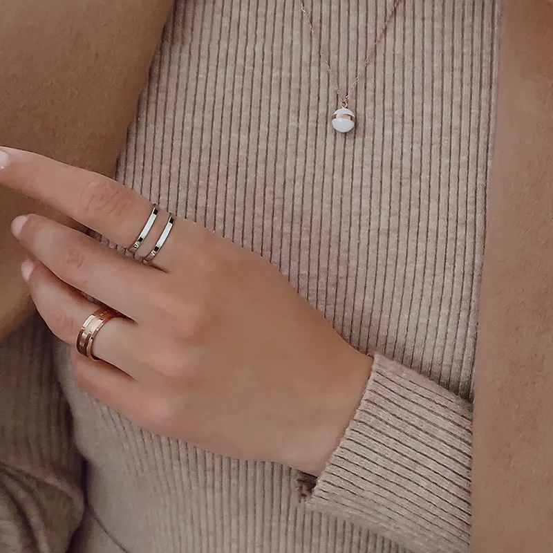 Daniel Wellington Alloy Rings Unisex-7