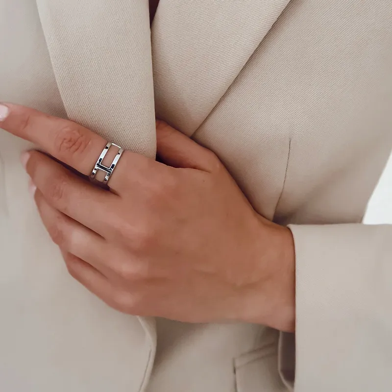 Daniel Wellington Alloy Rings Unisex-6