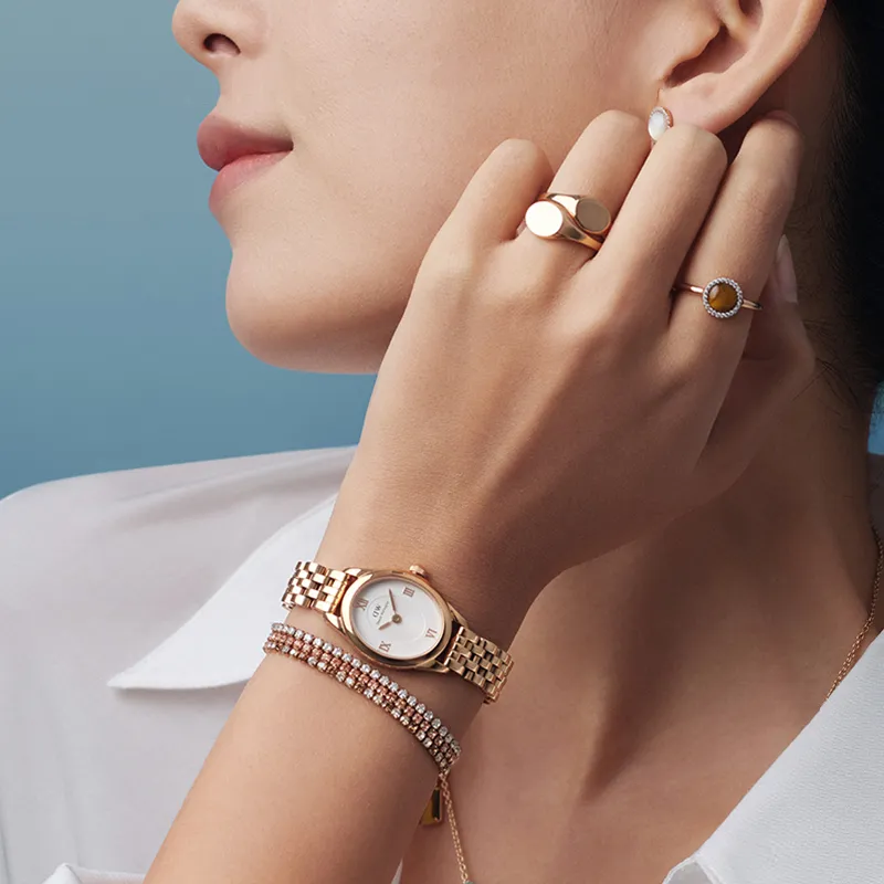 Daniel Wellington Alloy Rings Unisex-3