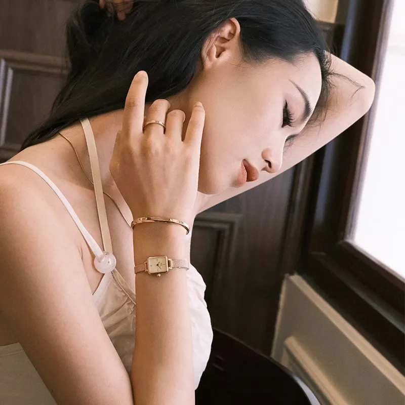 Daniel Wellington Zircon, Alloy Bangles Women's-5