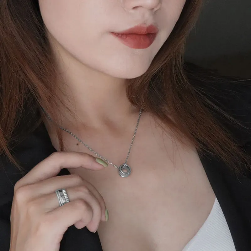 Daniel Wellington Zircon Rings Unisex-3