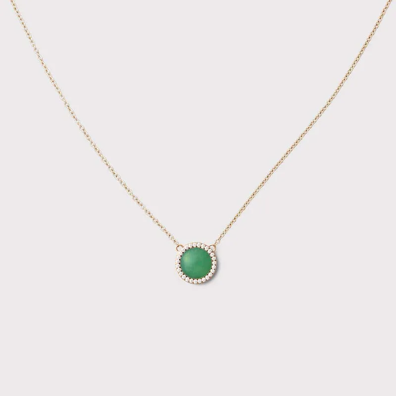Daniel Wellington Aventurine Necklaces Women's-2