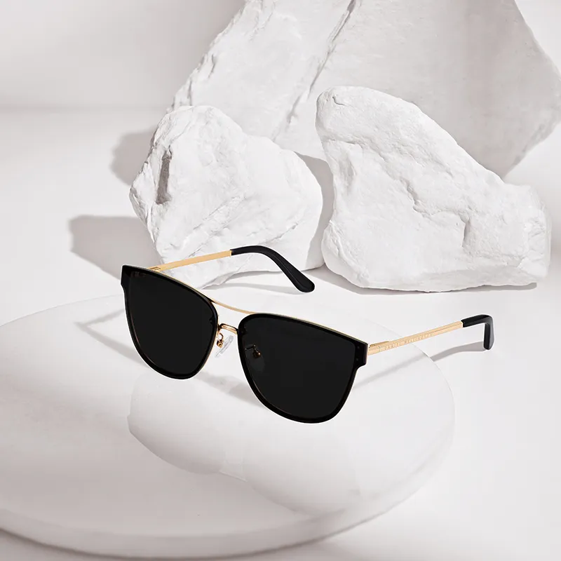 Daniel Wellington Stainless Steel Cat Eye Sunglasses Women's-3