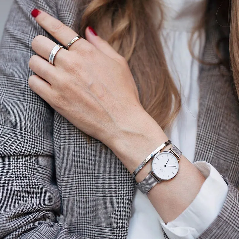 Daniel Wellington Alloy Bangles Unisex-12