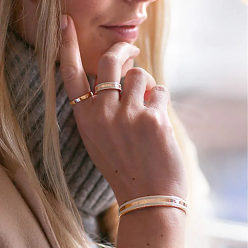 Daniel Wellington Alloy Bangles Unisex-4