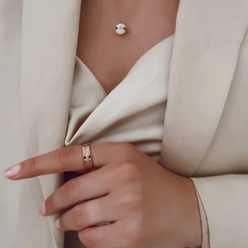 Daniel Wellington Alloy Rings Unisex-2
