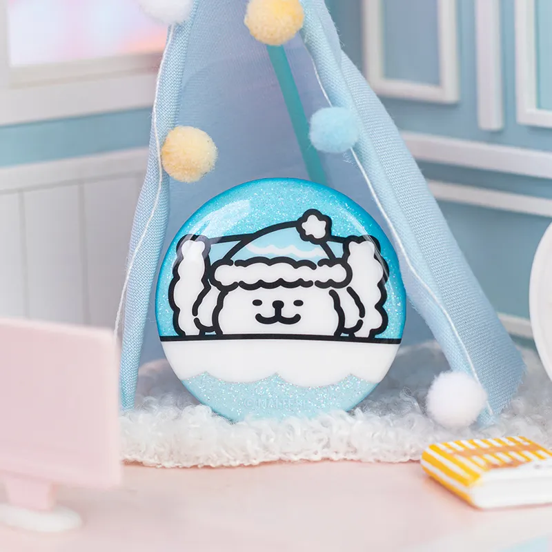 Line Puppies Pajama Theme Badge Combination Bag Decoration Badges-3