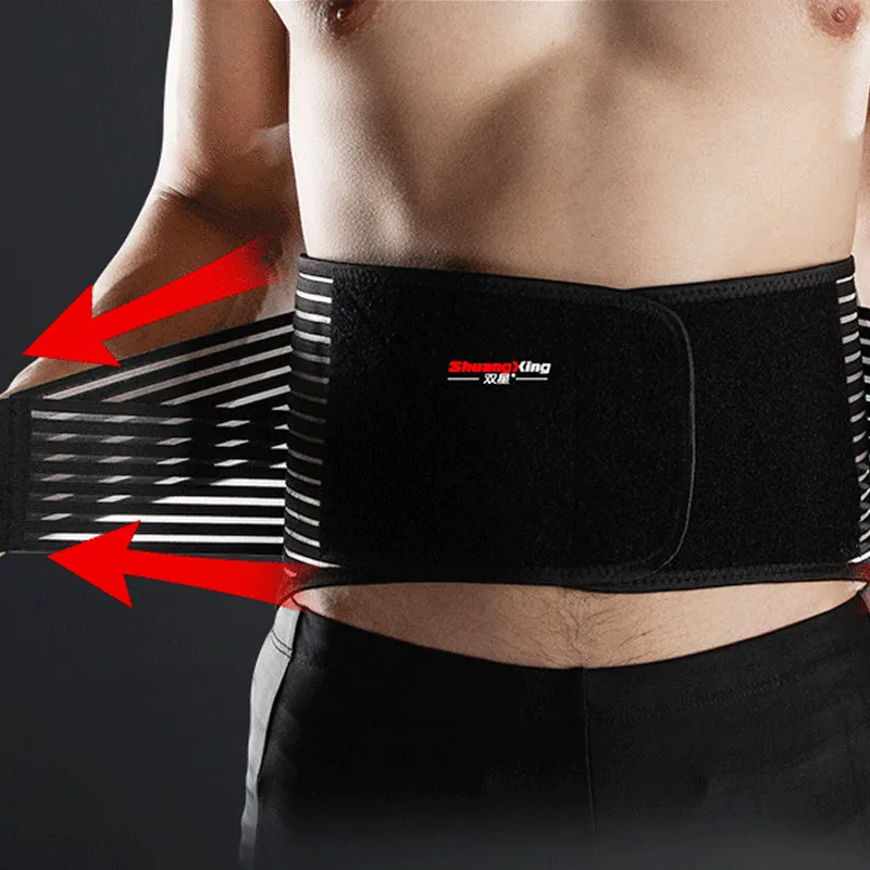 Binary With Resin Support Straps Breathable Protective Rehabilitation Compression Slip Resistant Black-4