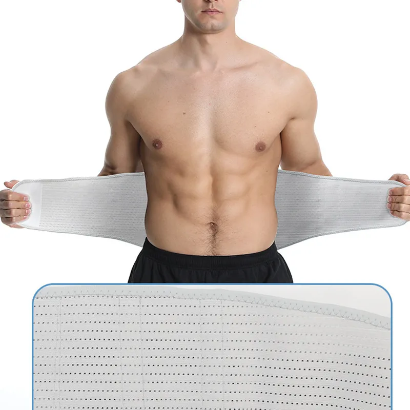Binary Back Support Braces Fitness Breathable Protective Rehabilitation Compression Unisex-7