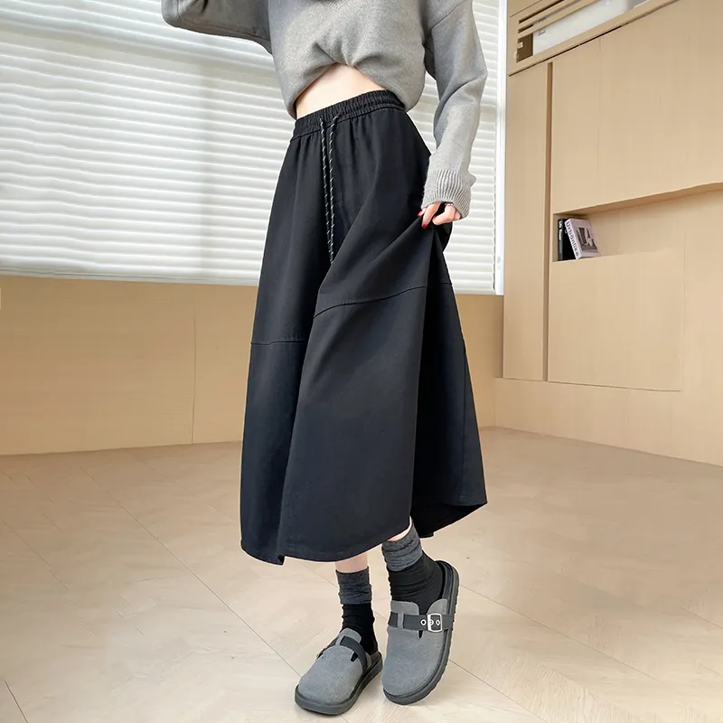 Urban Beauty Casual Long Skirts Women's-17