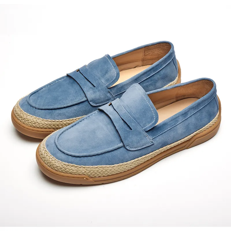 Fabrication Loafers Men's Sky Blue-7