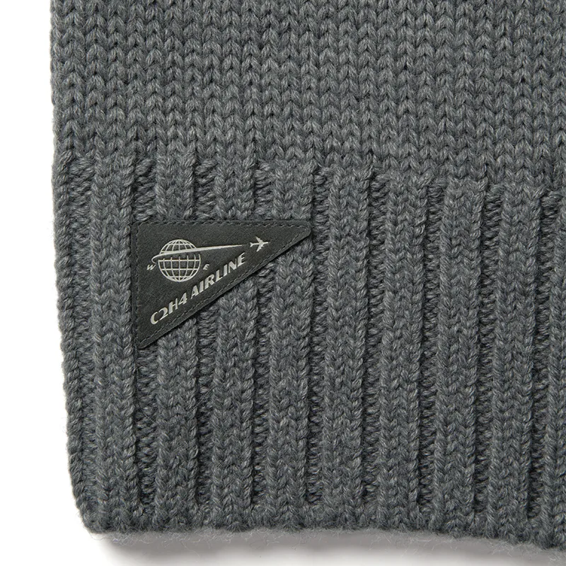 C2H4 Sweaters Men Black-3