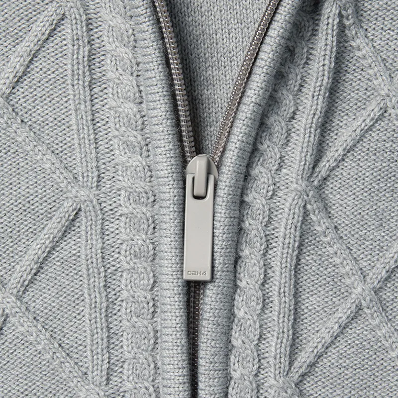 C2H4 Sweater Men's Heather Gray-2