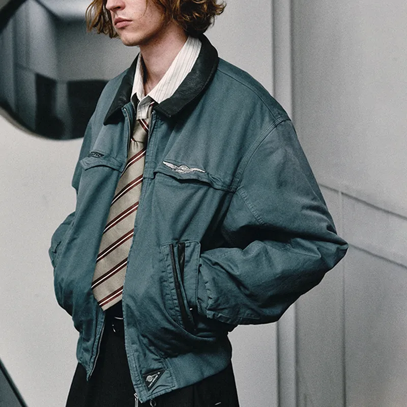 C2H4 Jackets Men Teal-8