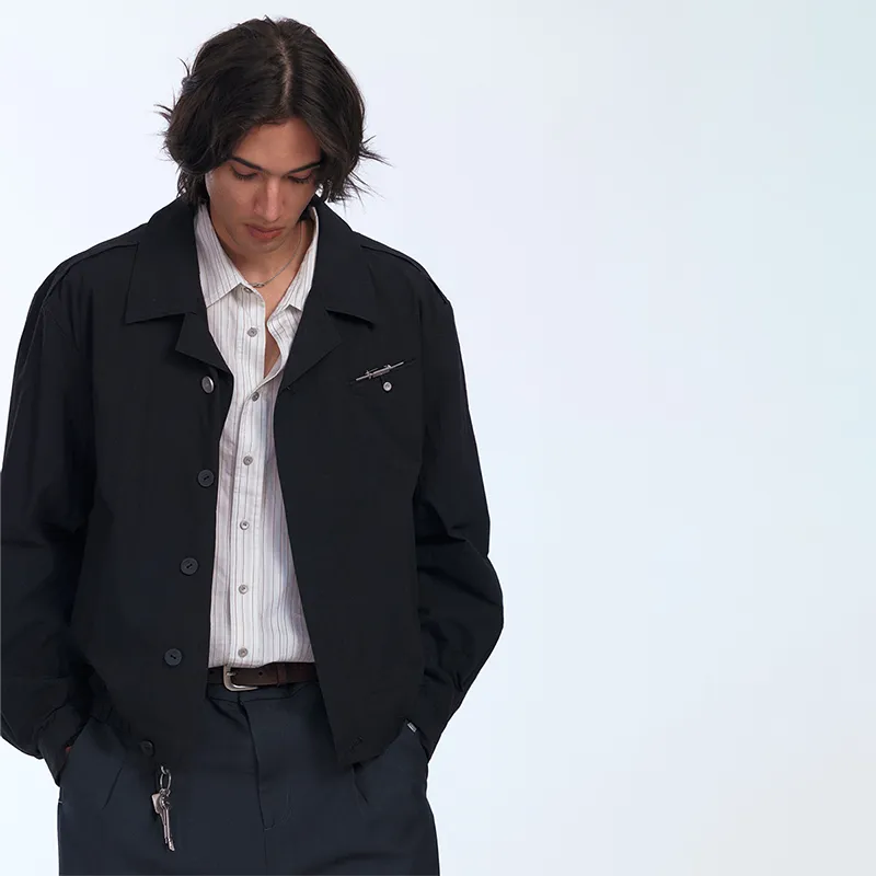 C2H4 Button up Shirt Jacket-2