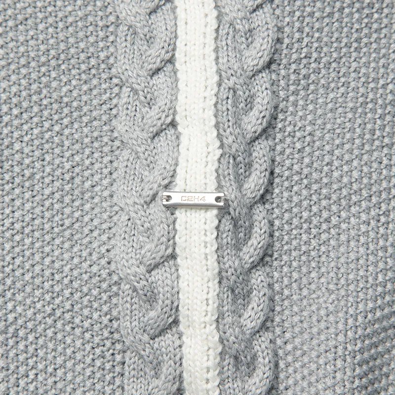 C2H4 Sweater Men's Heather Gray-7