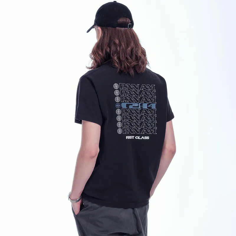 C2H4 x FANMEIHANGKONG,LIANMINGKUAN T Shirt Men's Black-5