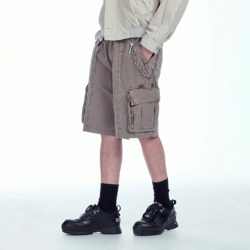 C2H4 Cargo Shorts Men-12