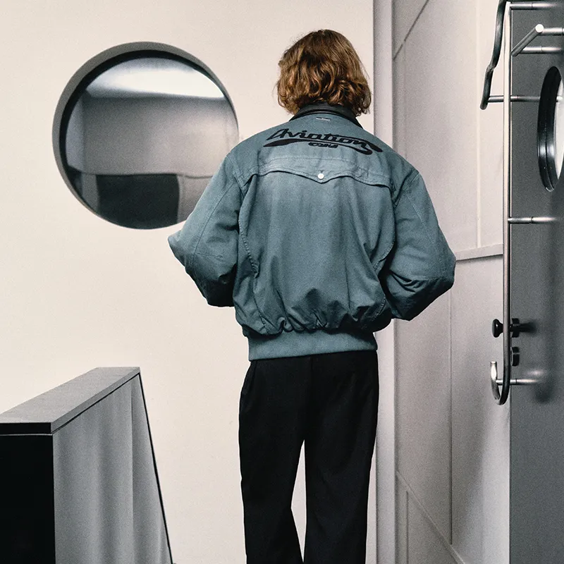 C2H4 Jackets Men Teal-10