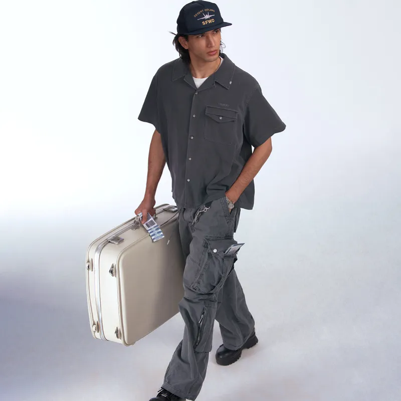 C2H4 Shirts Men Dark Gray-3