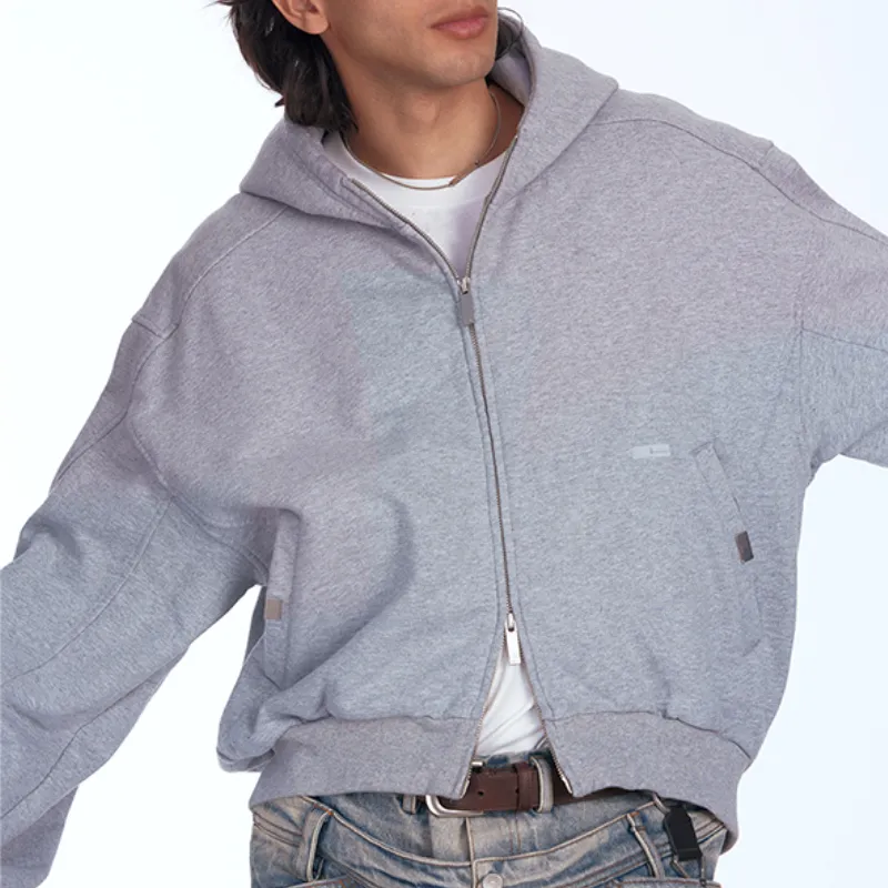 C2H4 Zip up Cotton Hoodie-6