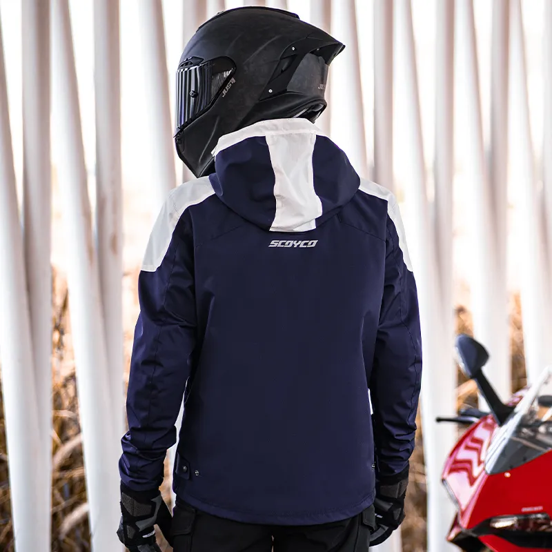SCOYCO Unisex Biker Jacket Motorcycle Touring Commute-15