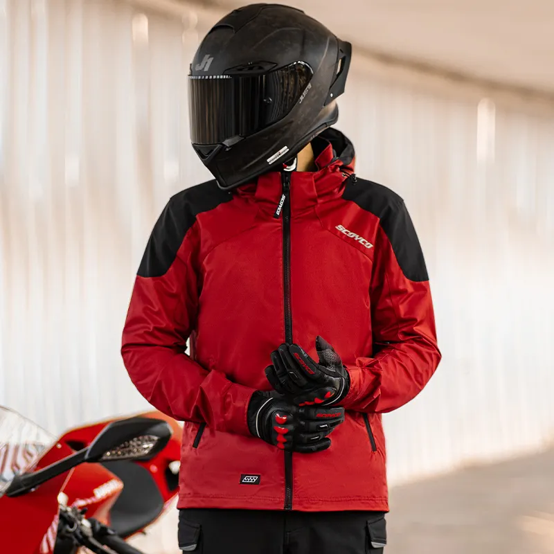 SCOYCO Unisex Biker Jacket Motorcycle Touring Commute-9