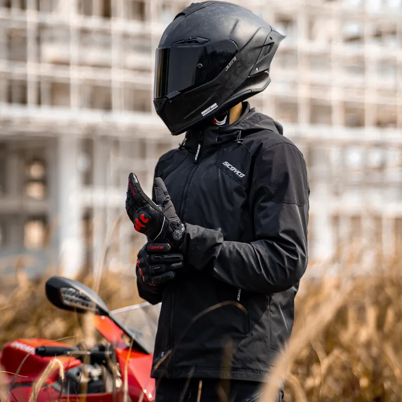 SCOYCO Unisex Biker Jacket Motorcycle Touring Commute-4