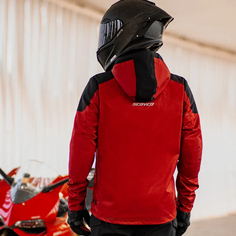 SCOYCO Unisex Biker Jacket Motorcycle Touring Commute-10