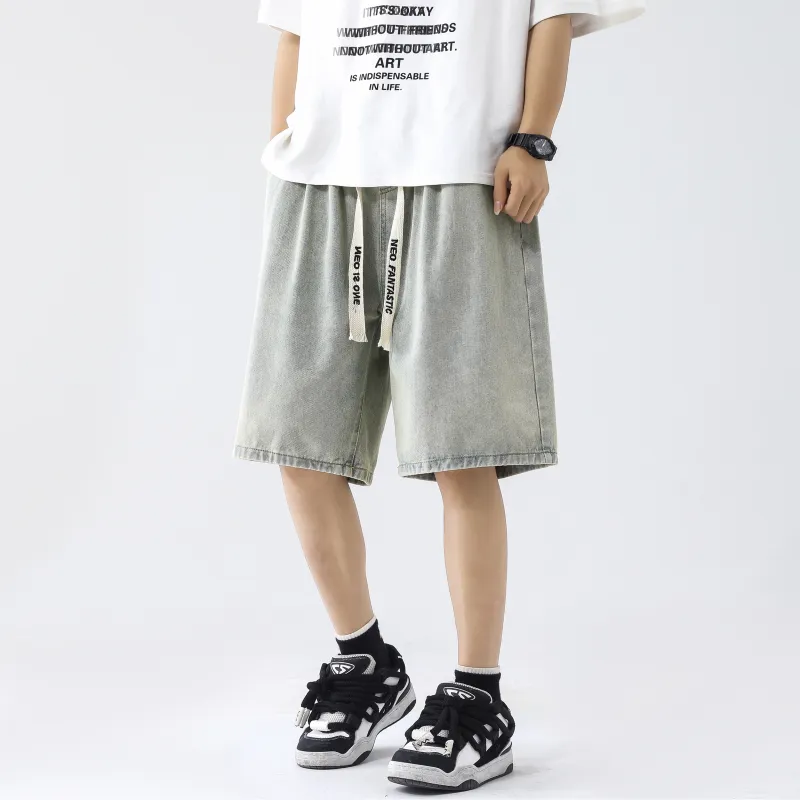 NEO FANTASTIC Denim Shorts Unisex-15