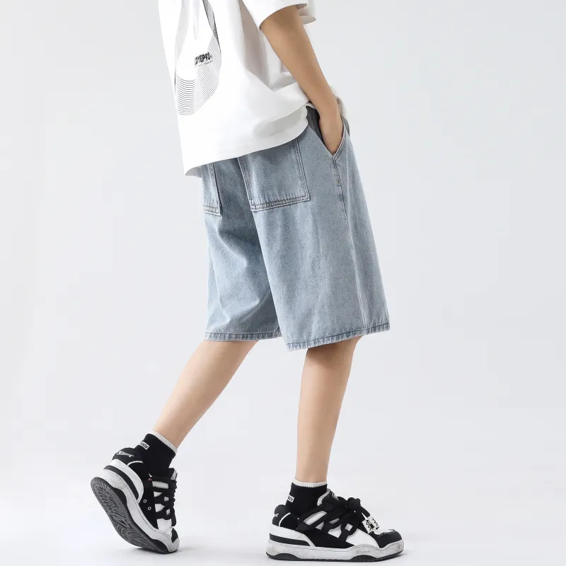NEO FANTASTIC Denim Shorts Unisex-22