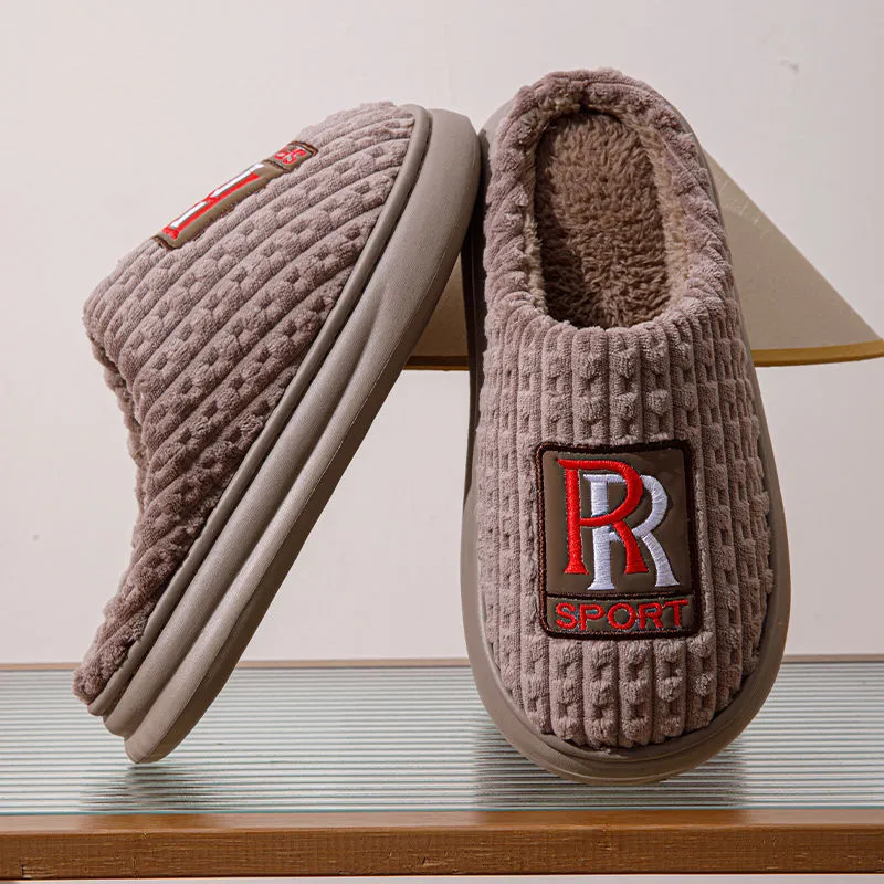 Shangheng Cotton Slipper For Spring And Fall Winter Fleece Home Use, Slippers & Home Slippers-3
